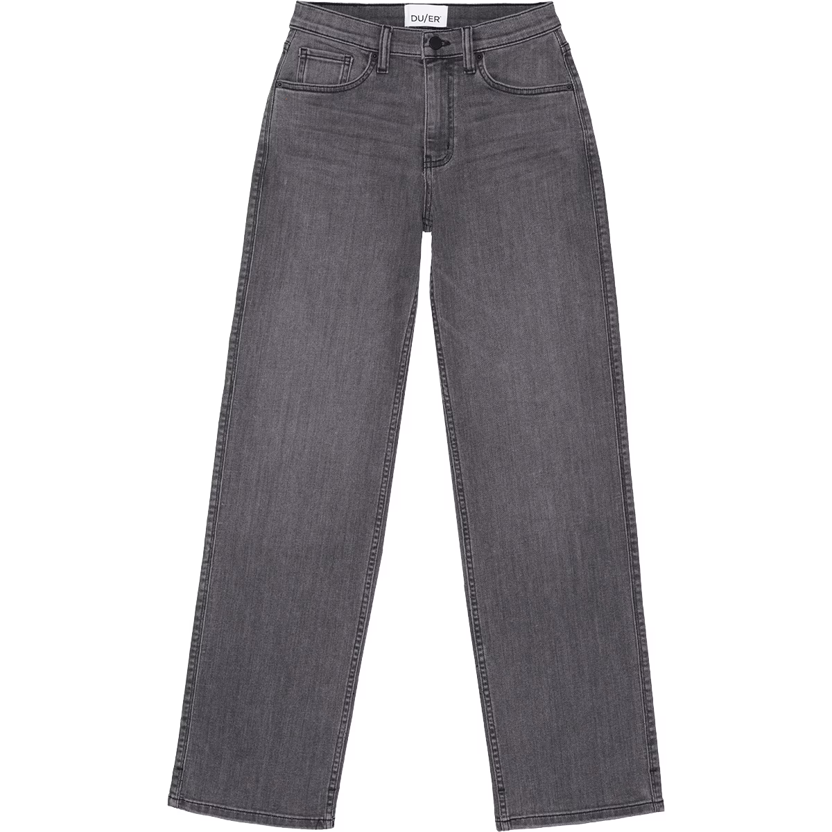 Performance Denim Mid Rise Straight Stirling