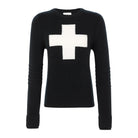 W's Cashmere Ski Race Knit Patrol Black