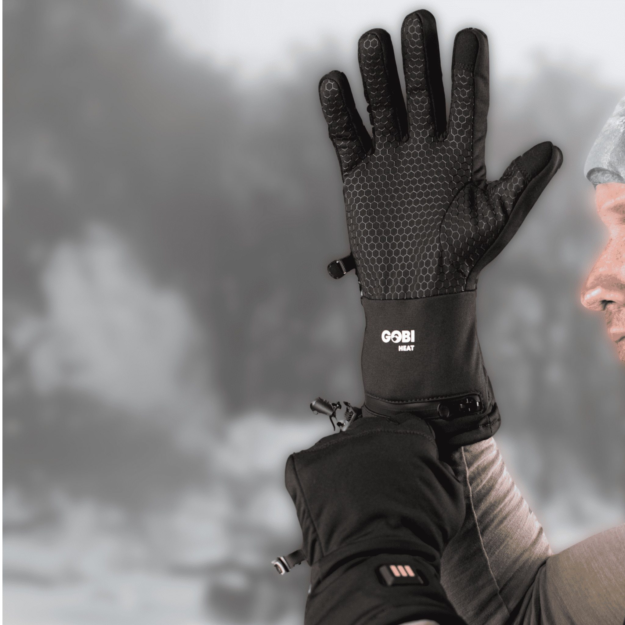 Gobi Heat Stealth II Heated Glove Liners (3500mAh USB-C batt)