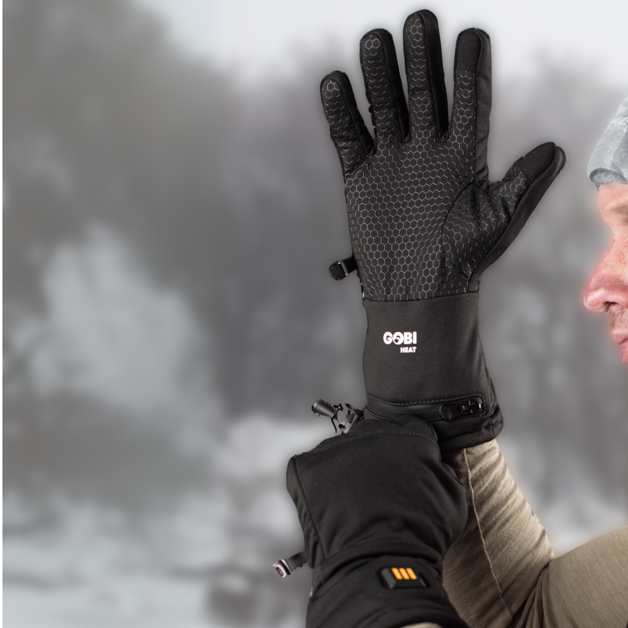 Stealth II Heated Glove Liners (3500mAh USB-C batt)