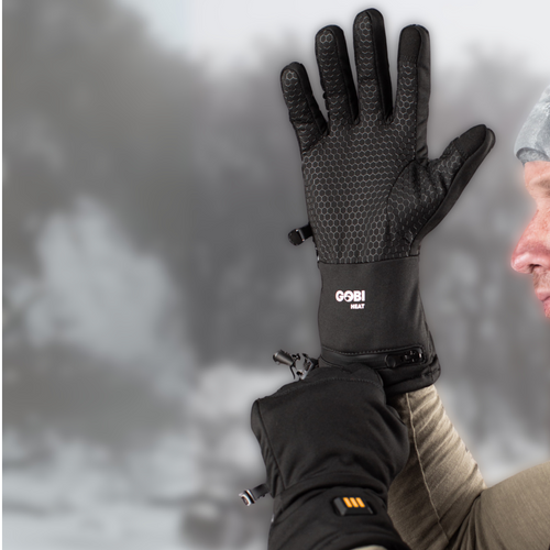 Stealth II Heated Glove Liners (3500mAh USB-C batt)