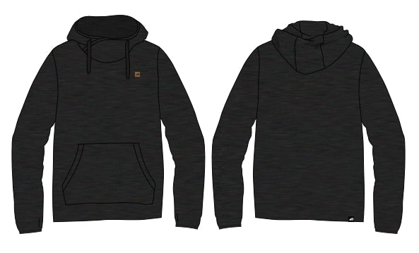 Men's Torrey's Fleece Hoodie Meteorite Black