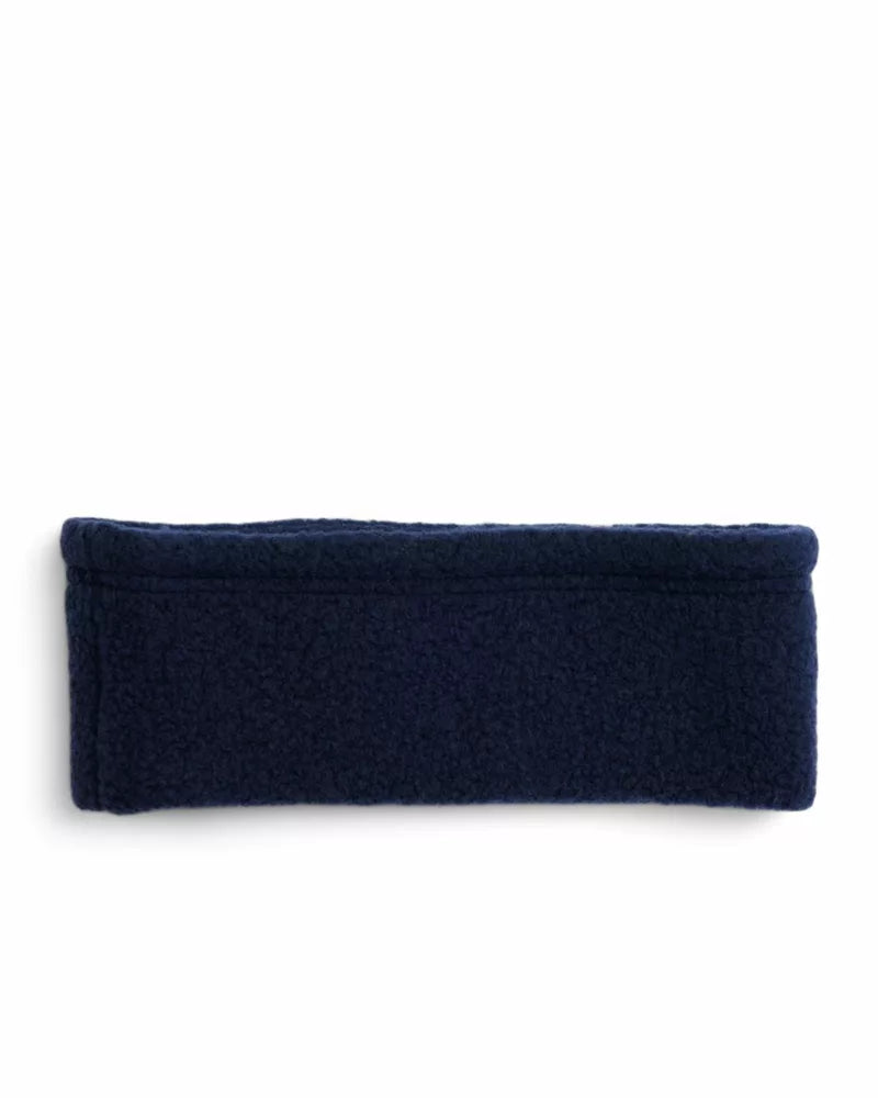 Wool Fleece Headband Faded Navy Unisex