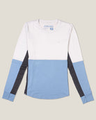 Women's Dyer Tek Long Sleeve Dusty Blue Flume