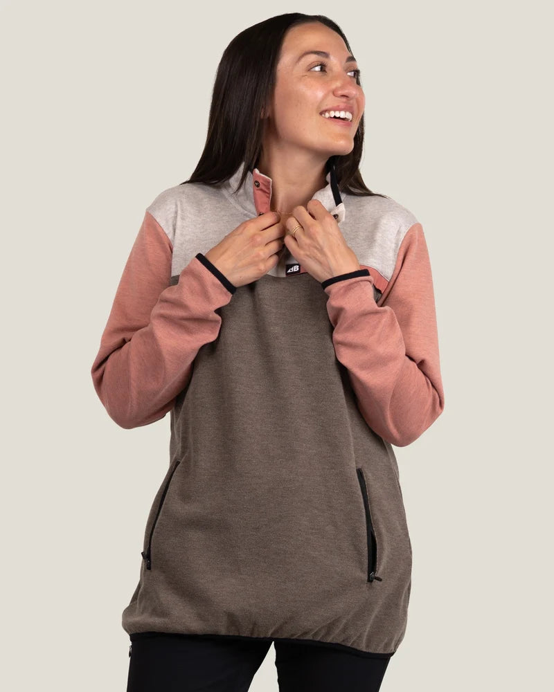Women's Powell Fleece Pullover Vintage River Rock