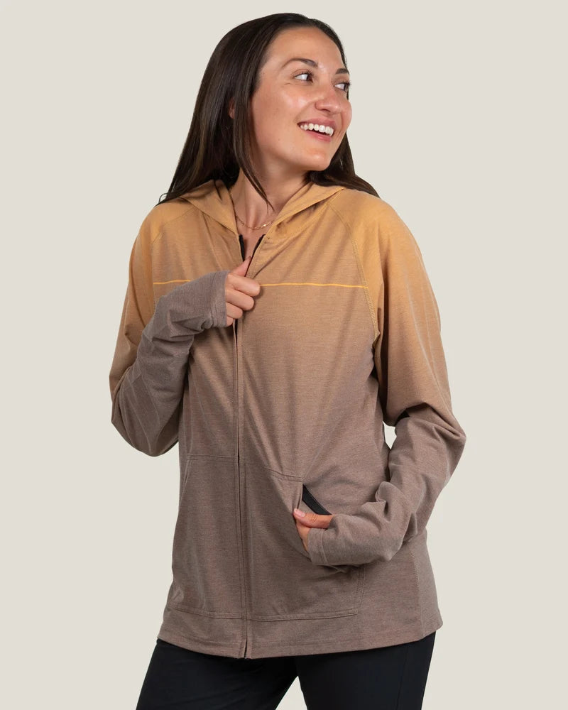 Women's Traverse Zippered Tek Hoodie