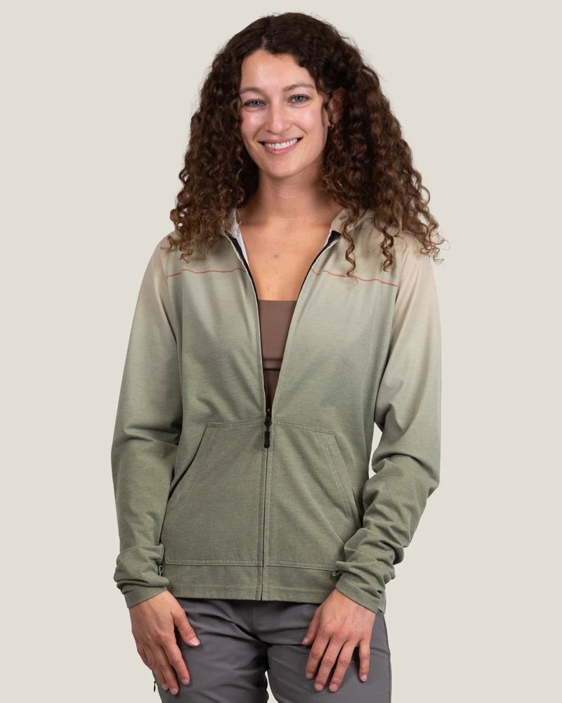 Women's Traverse Zippered Tek Hoodie