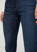 Performance Denim Mid Rise Slim Taper Marina Blue