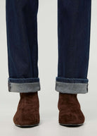 DUER Tech Fleece Denim High Rise Straight