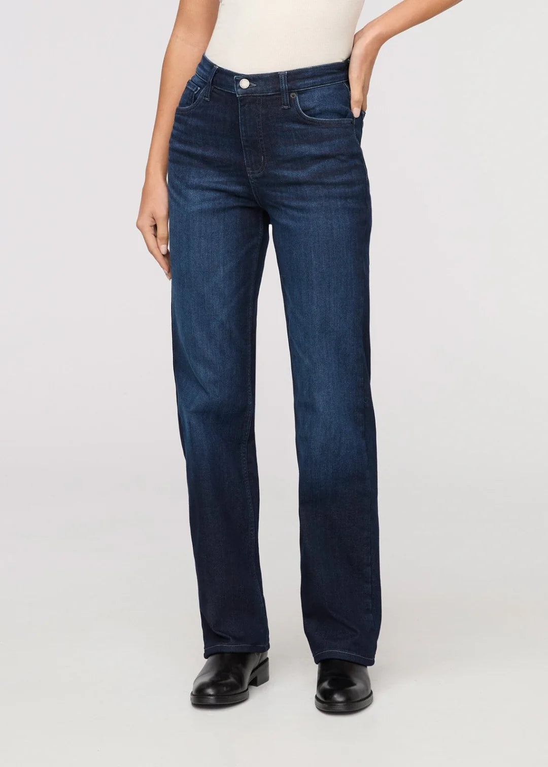 Women's Tech Fleece High Rise Jeans Dark Indigo