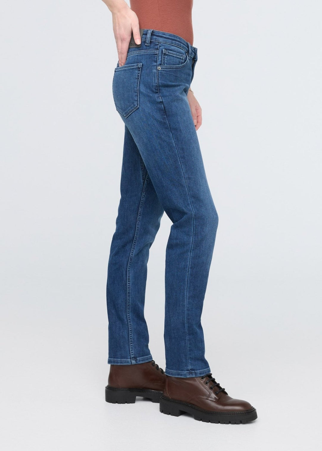 Fleece Denim Jeans