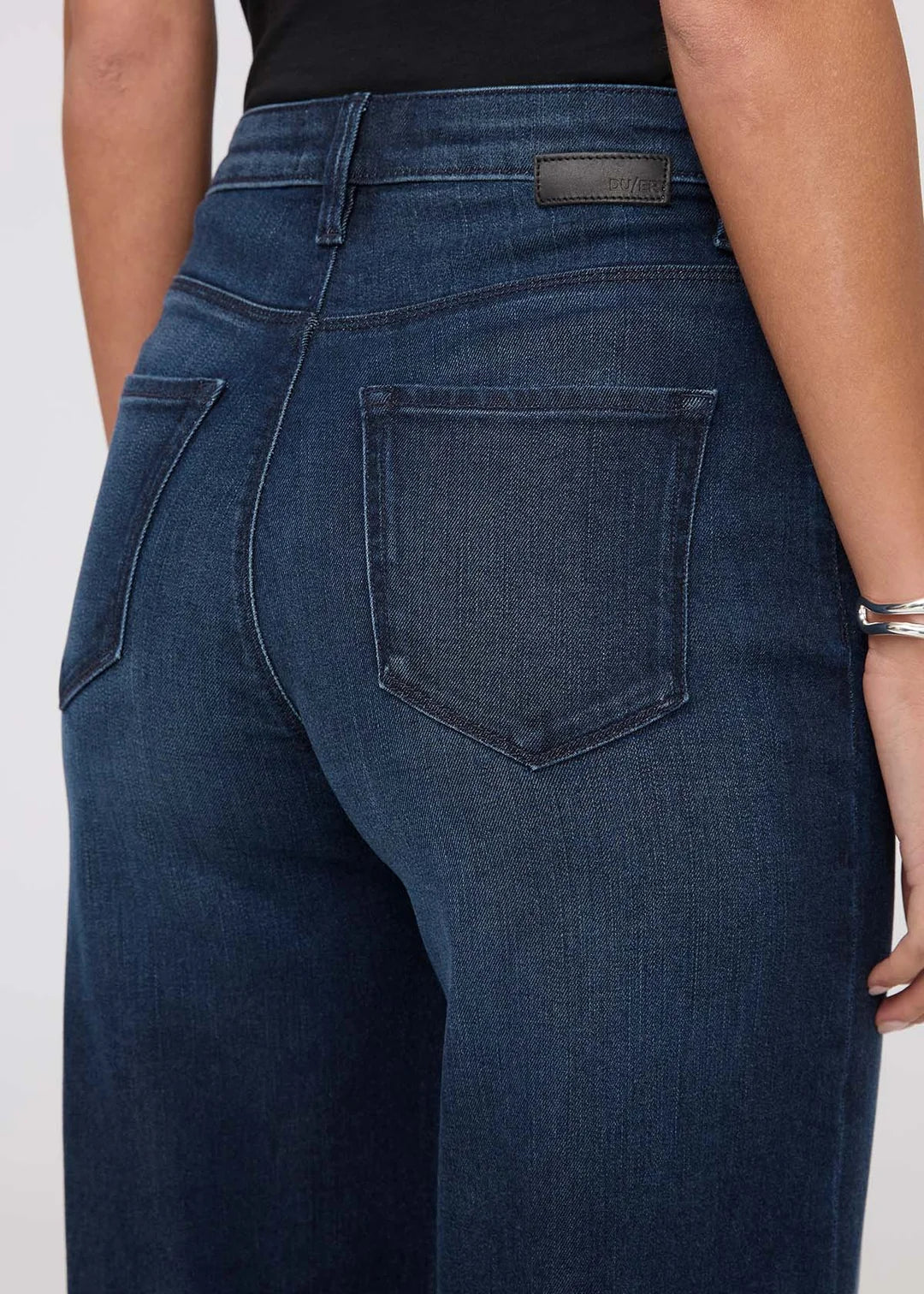 Performance Denim Luxe High Rise Wide Leg