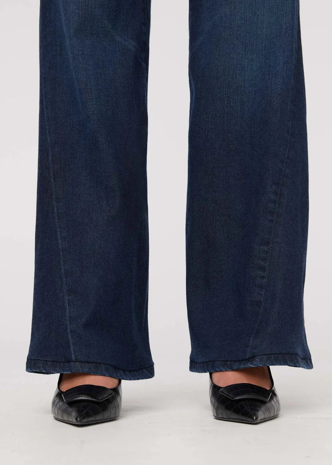 Performance Denim Luxe High Rise Wide Leg