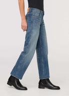 DUER Performance Denim Mid Rise Straight