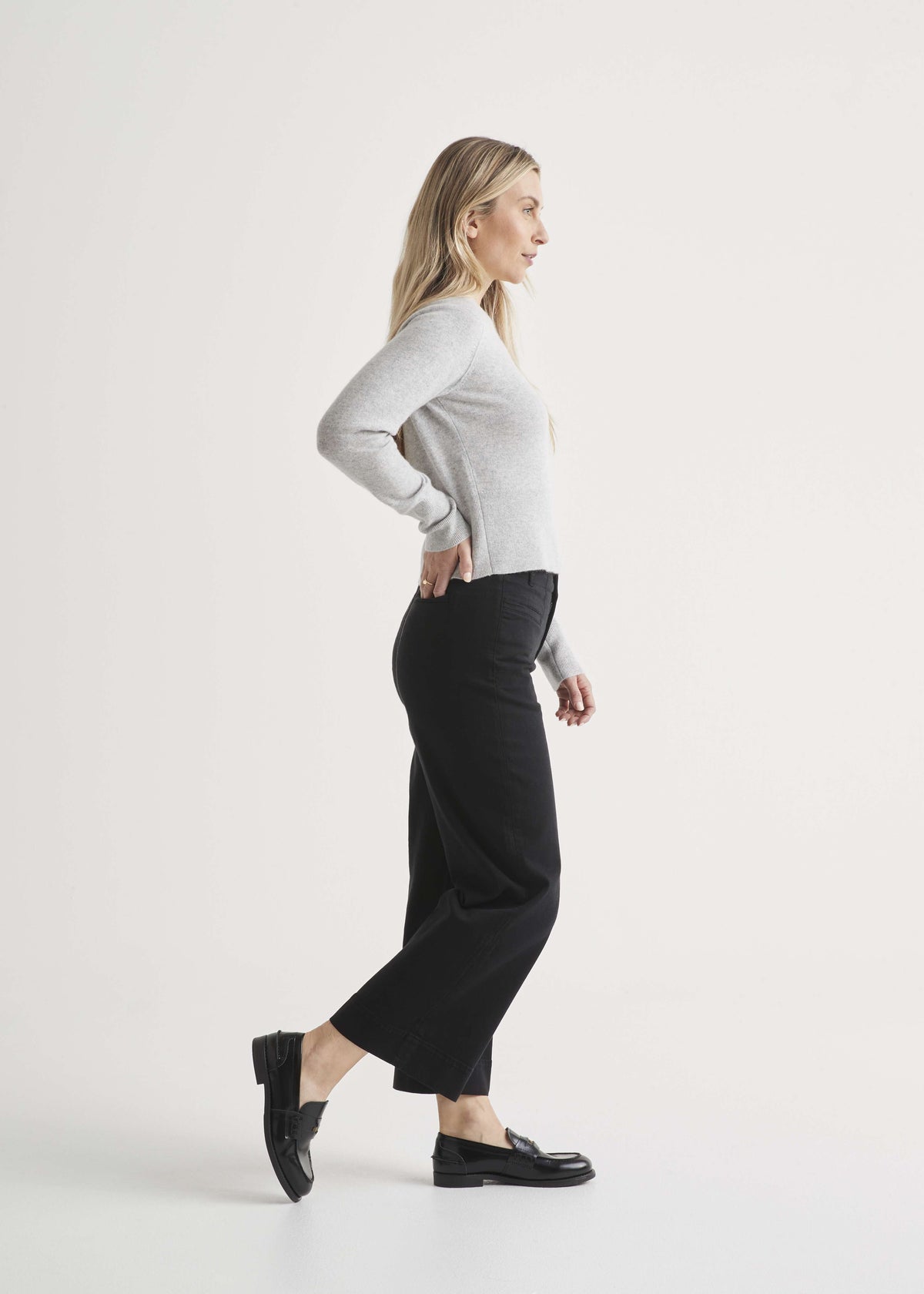 DUER Women's LuxTwill High Rise Trouser