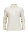Wool Terry Hut Half-Zip Oatmeal