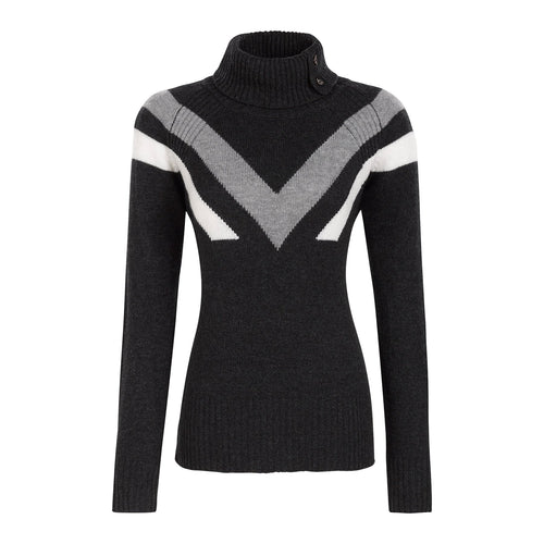 W Ski Race Knit Olympic Black