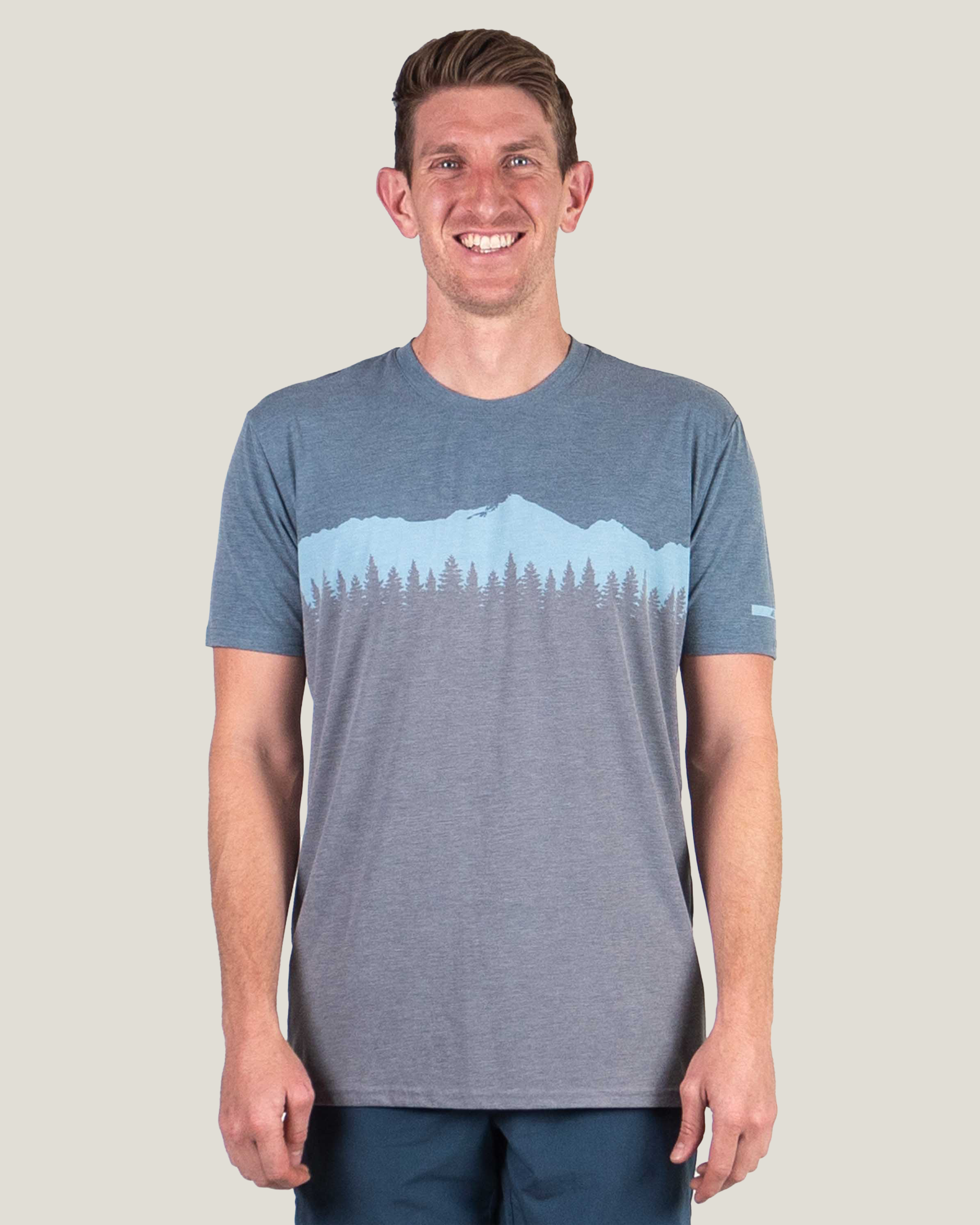 Men's Traverse Tek Tee Switchback Blue