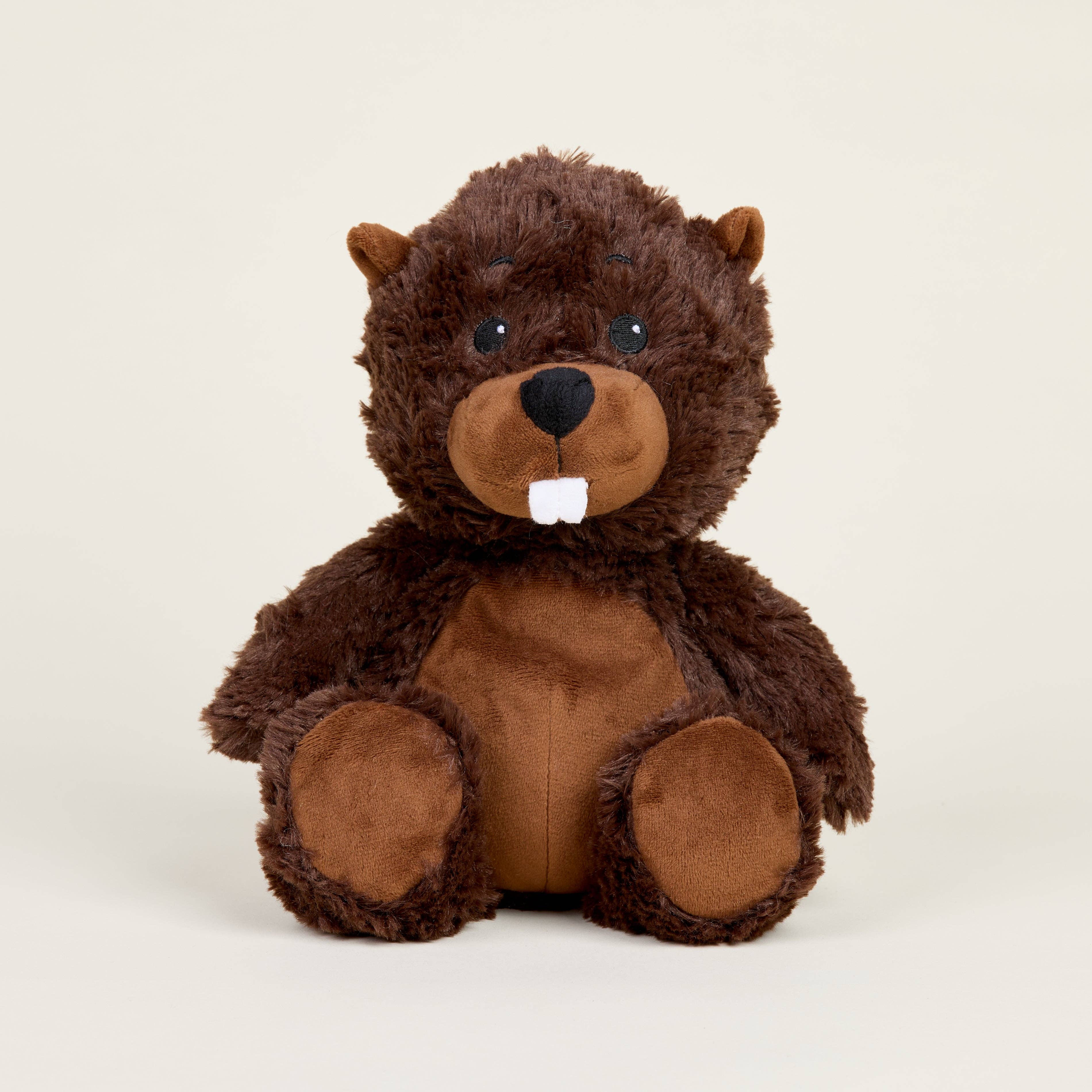 Warmies Plush Heated Stuffed Animals Beaver
