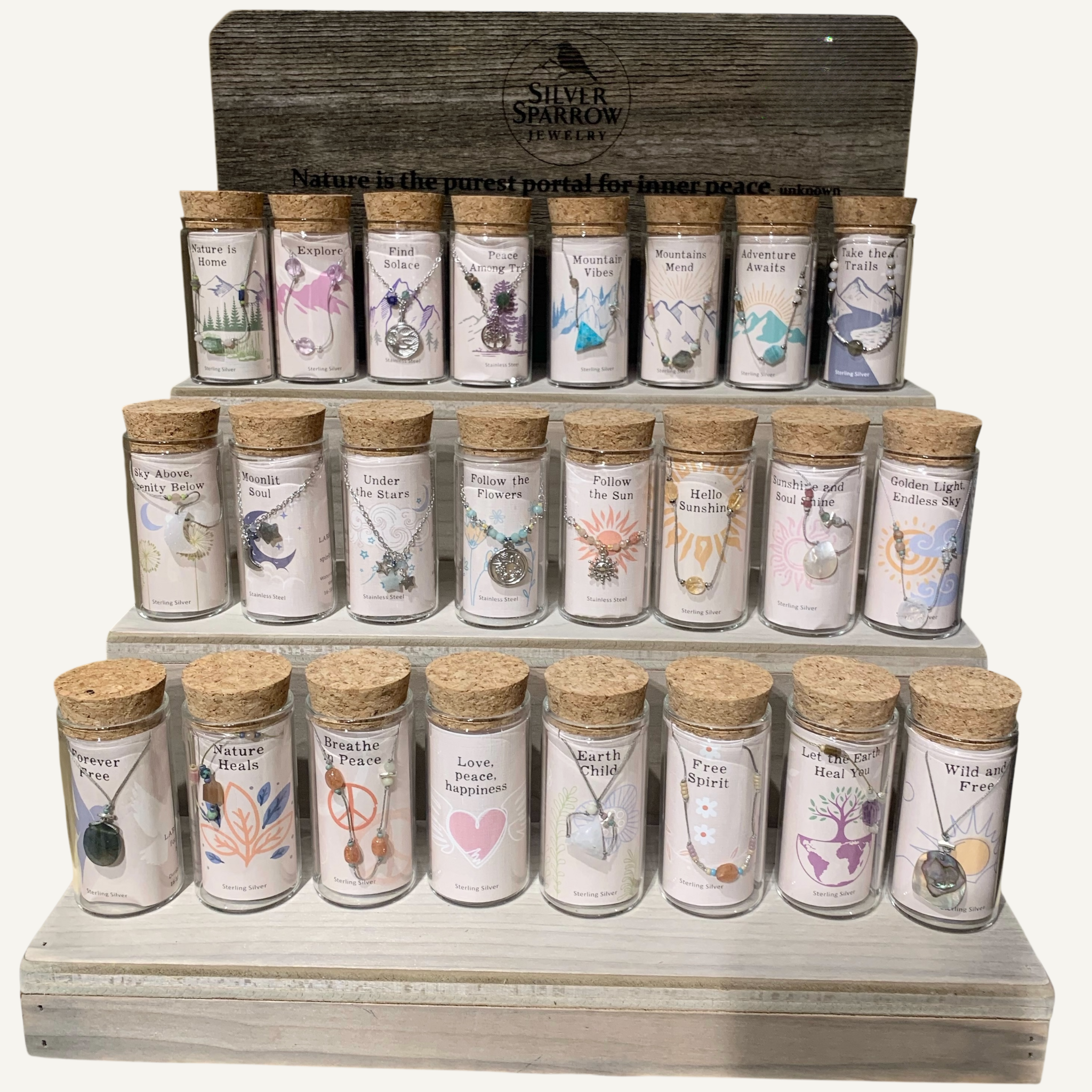 Message in a Bottle Nekclaces