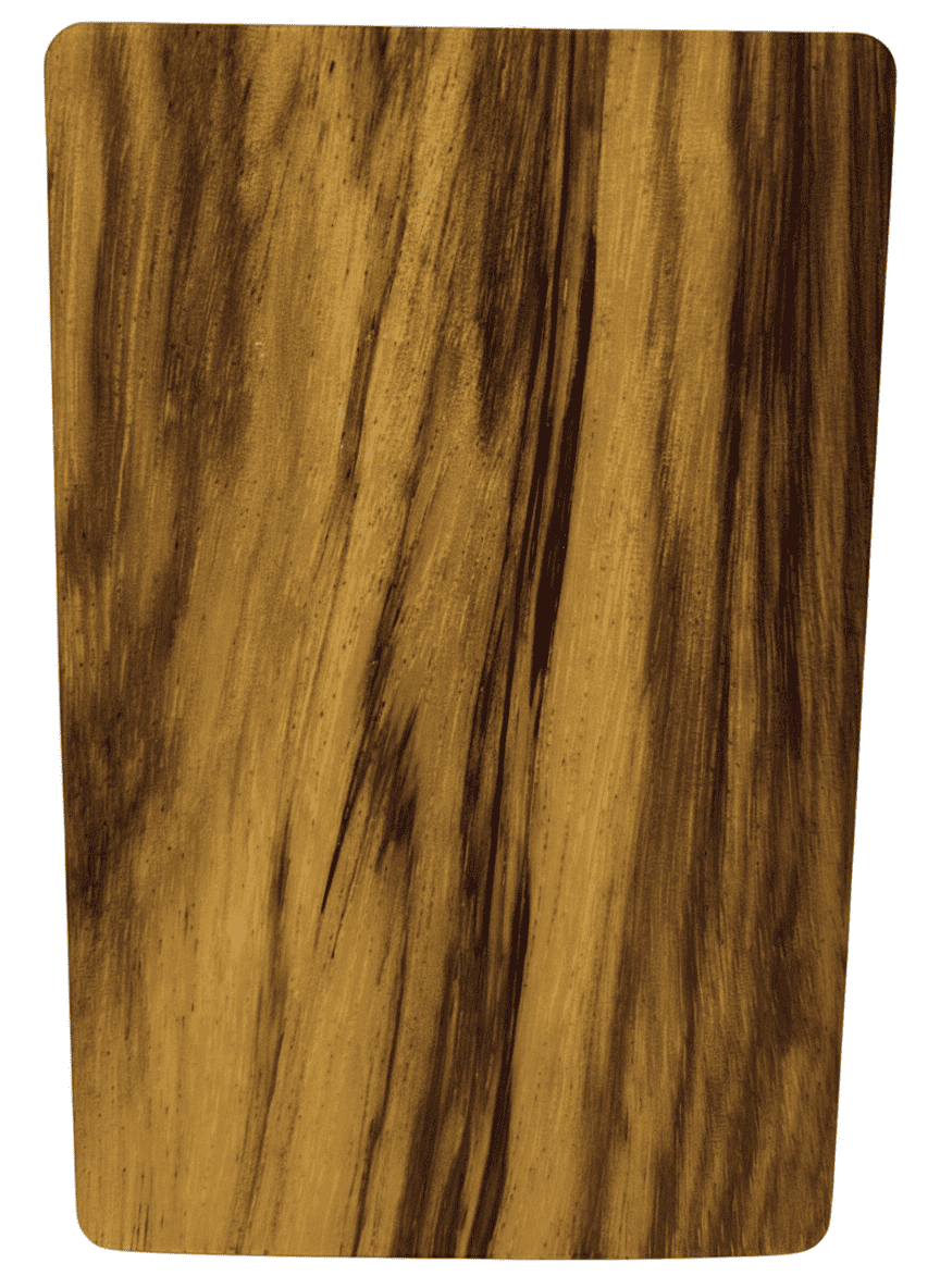 Wooden Element Wood Grain Wallet (RFID Feature) Zebrawood