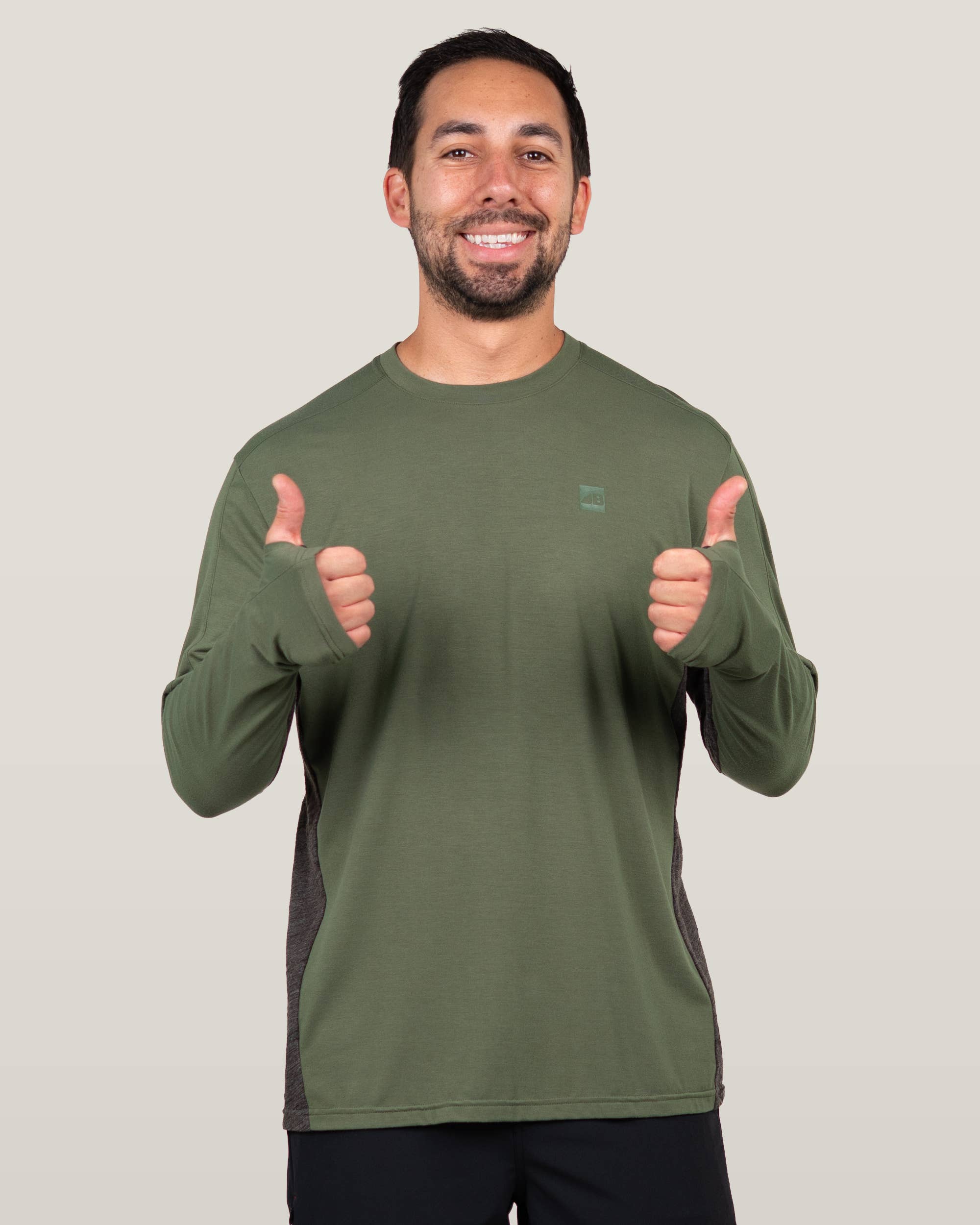 Men's Dyer Tek Long Sleeve Pine