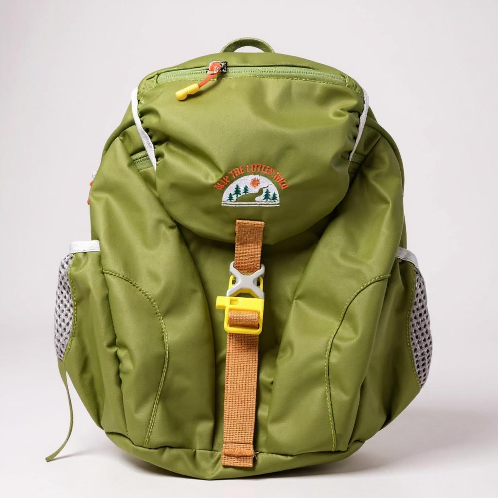 Kids Hiking Backpack Green