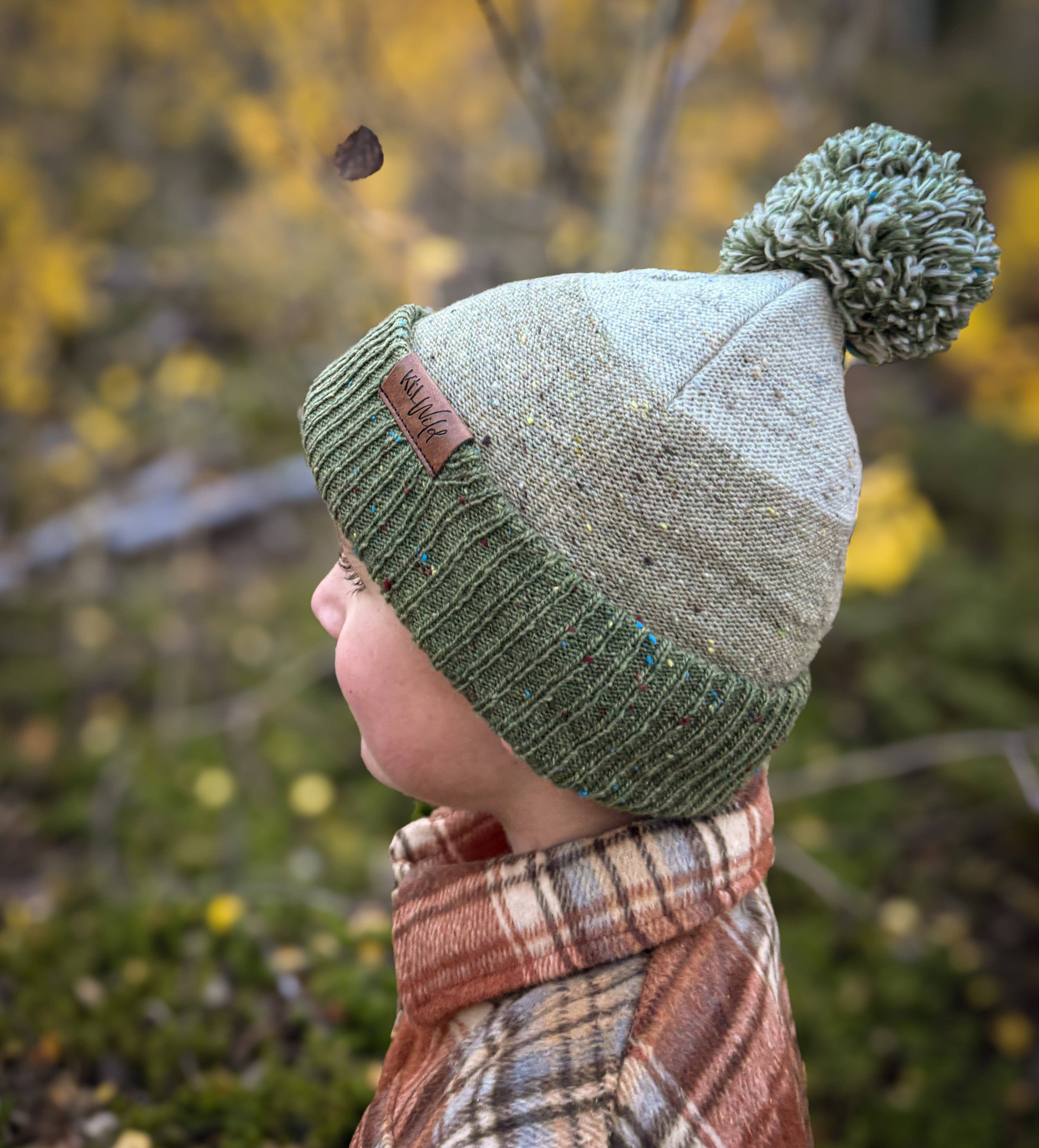 Keep the Littles Wild Puff beanie