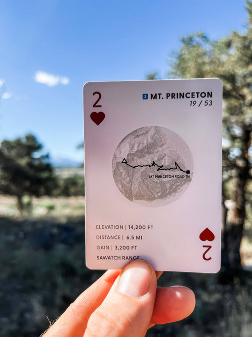 Colorado 14ers Playing Cards