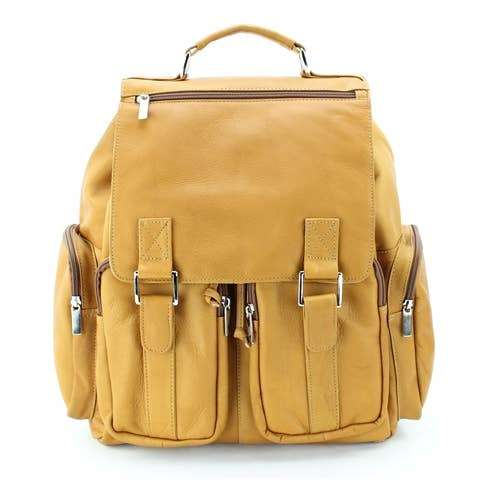 Leather Impressions Inc Computer Back Pack Style : 7274