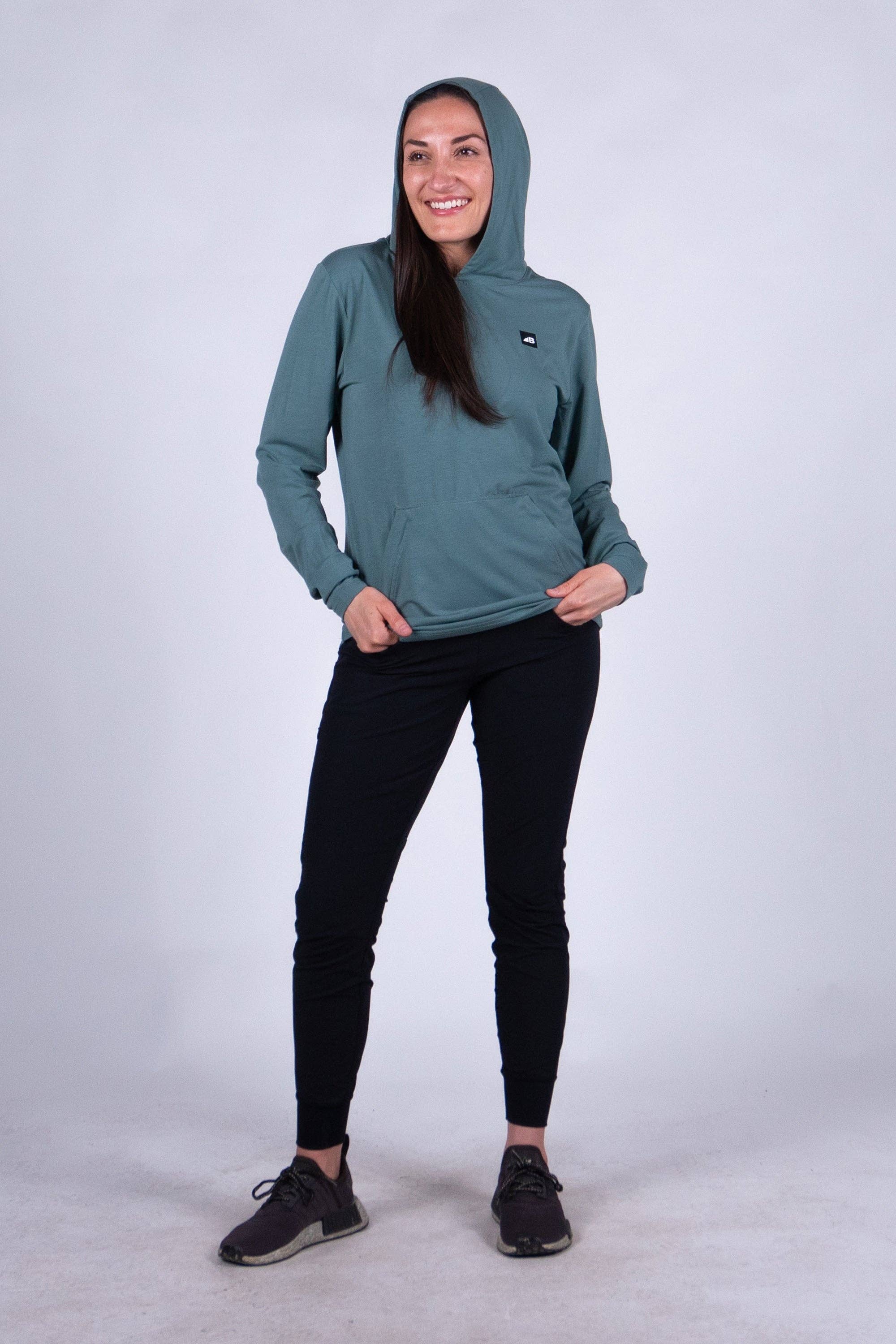 Women's Traverse Tek Hoodie Teal