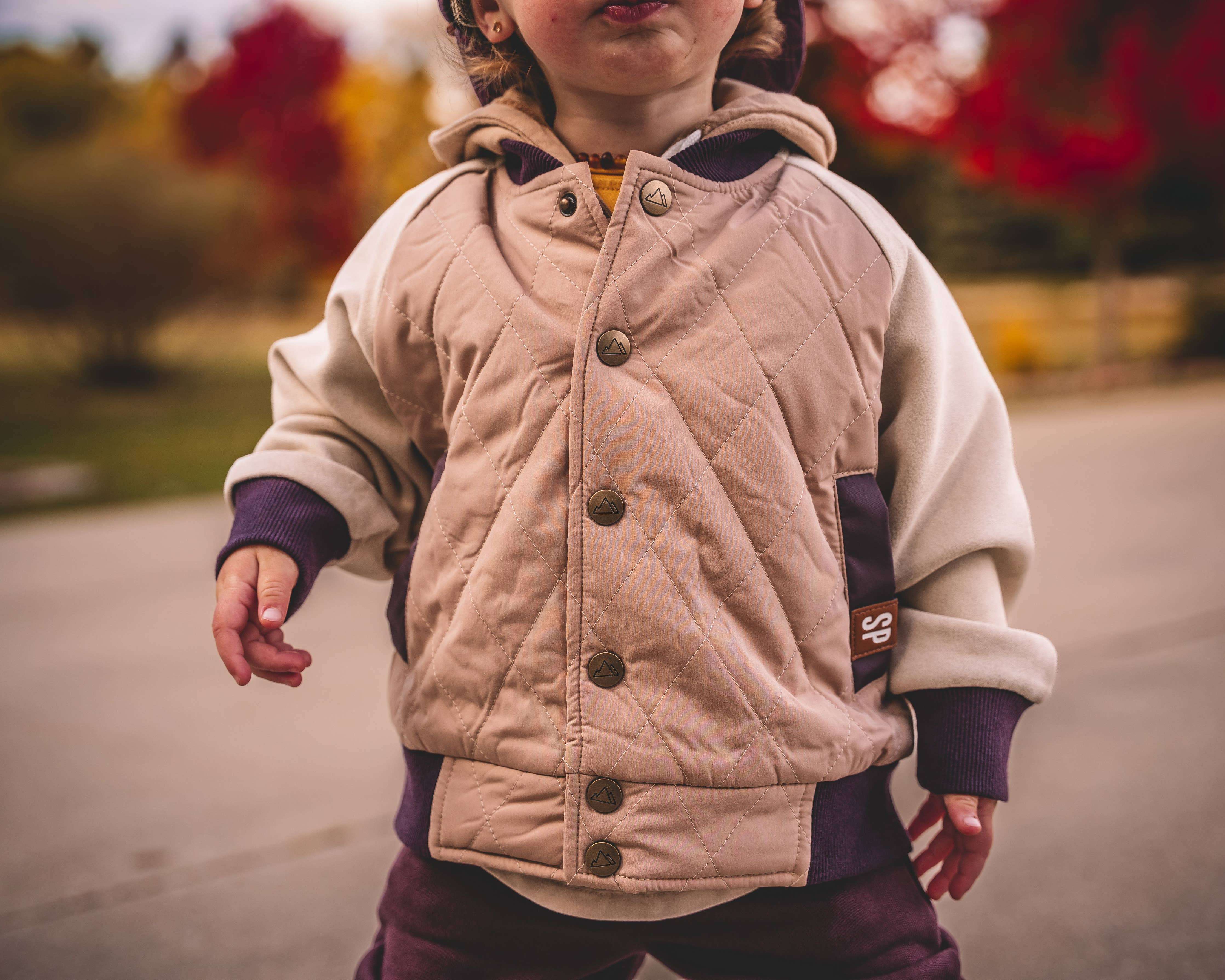 Sand and Peak Clay & Plum Bomber