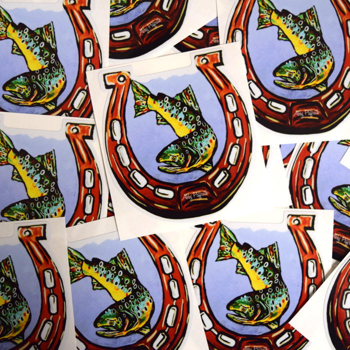 Art 4 All Stickers Lucky Fishing