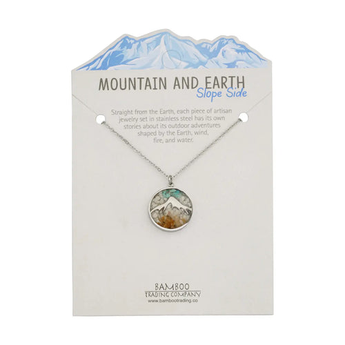 Mountain and Earth Necklace
