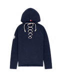 Laced Boiled Hoodie Faded Navy