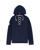 Laced Boiled Hoodie Faded Navy