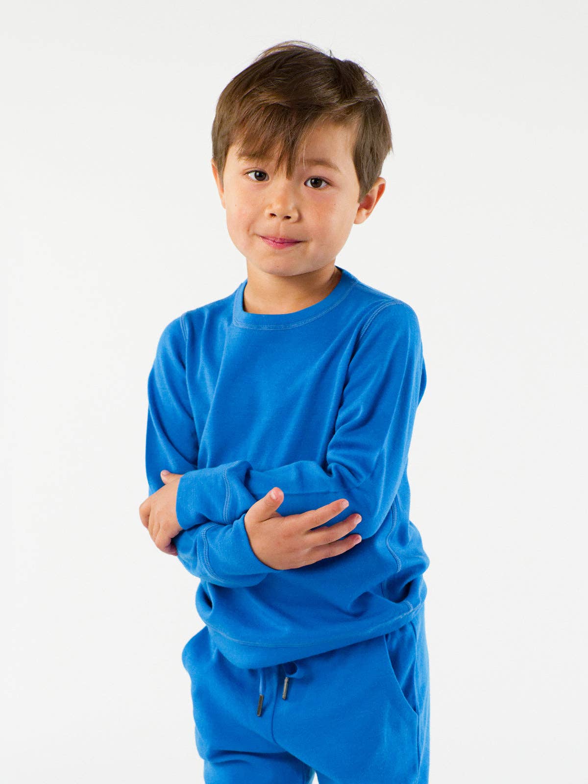 Kids Midweight Merino Jogger and Crew Set