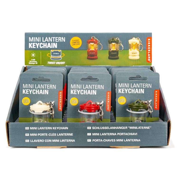 Kikkerland Design Inc Mini Lantern Keychain
