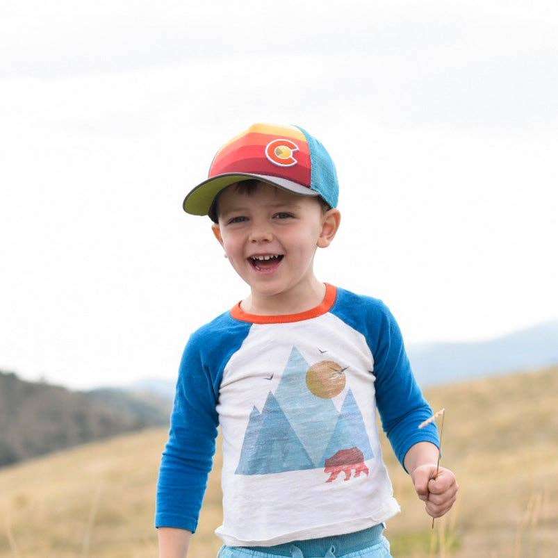 YoColorado Kids' Fader Trucker Hat