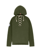 Laced Boiled Hoodie Earth