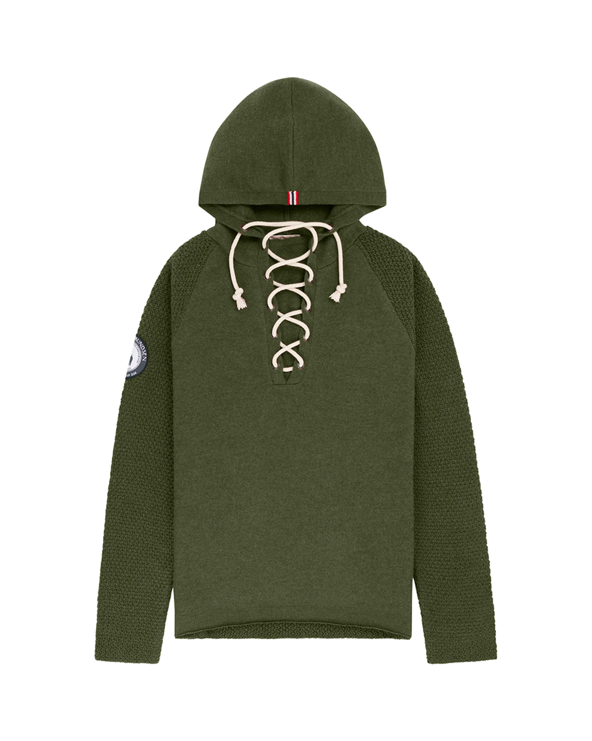 Laced Boiled Hoodie Earth
