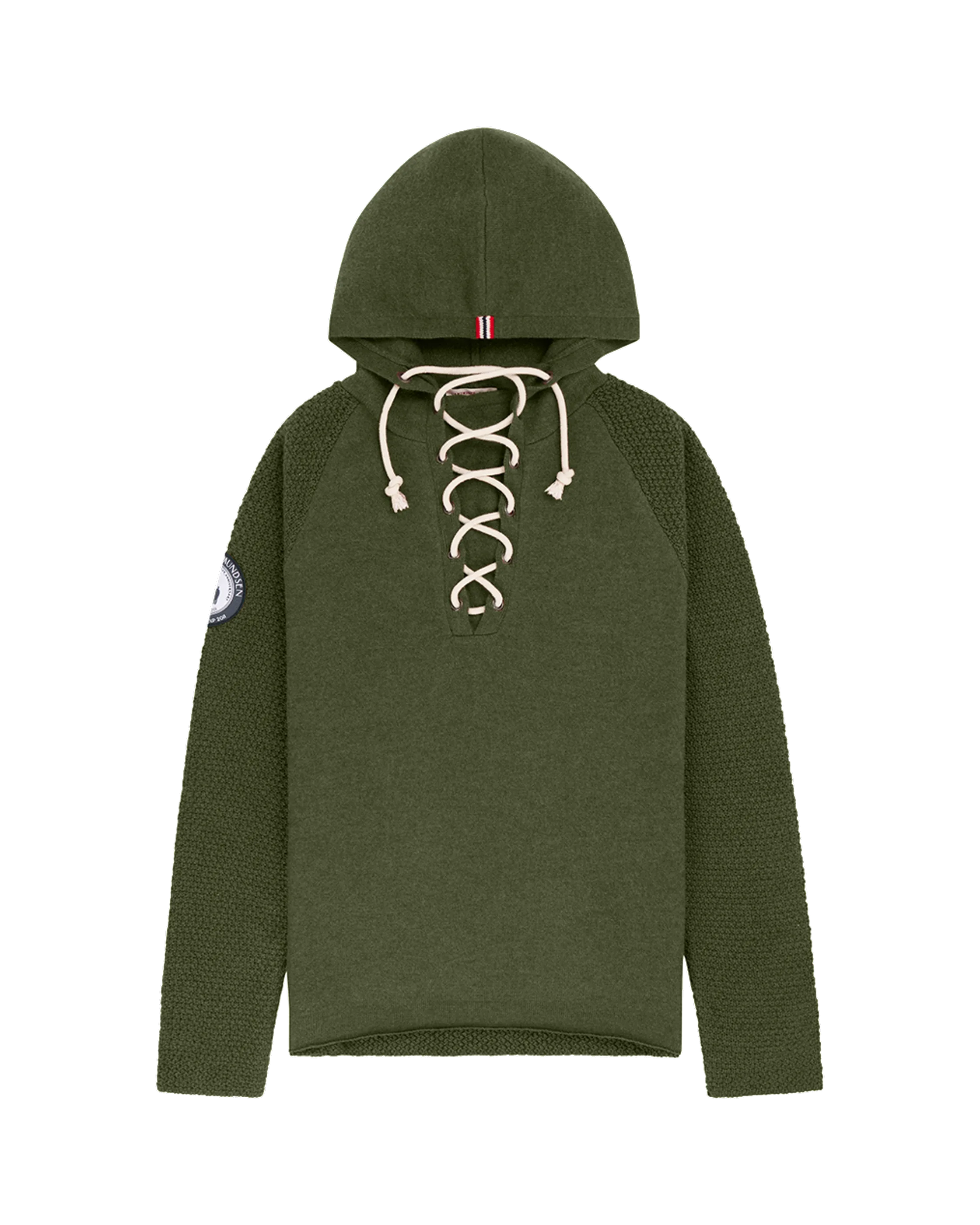 Laced Boiled Hoodie Earth