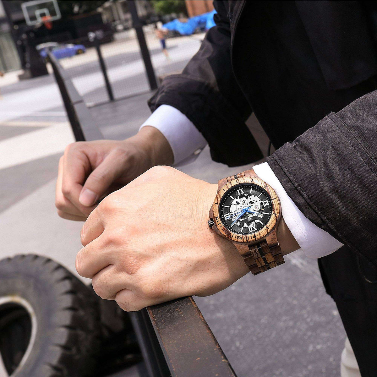Wooden Element Prohibition Watch