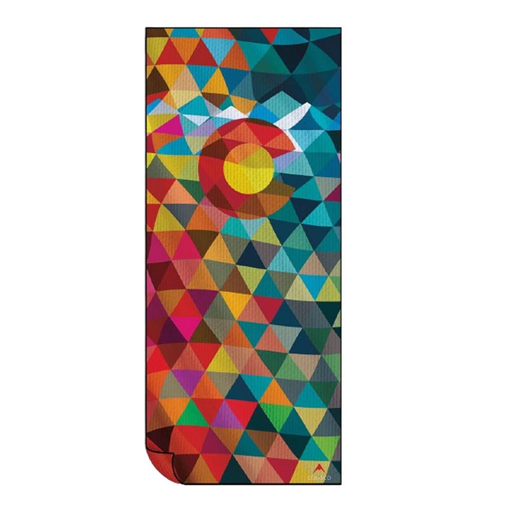 Colisco Colorado Eco-performance Towel Colorado Triangles Large - 72”x30"