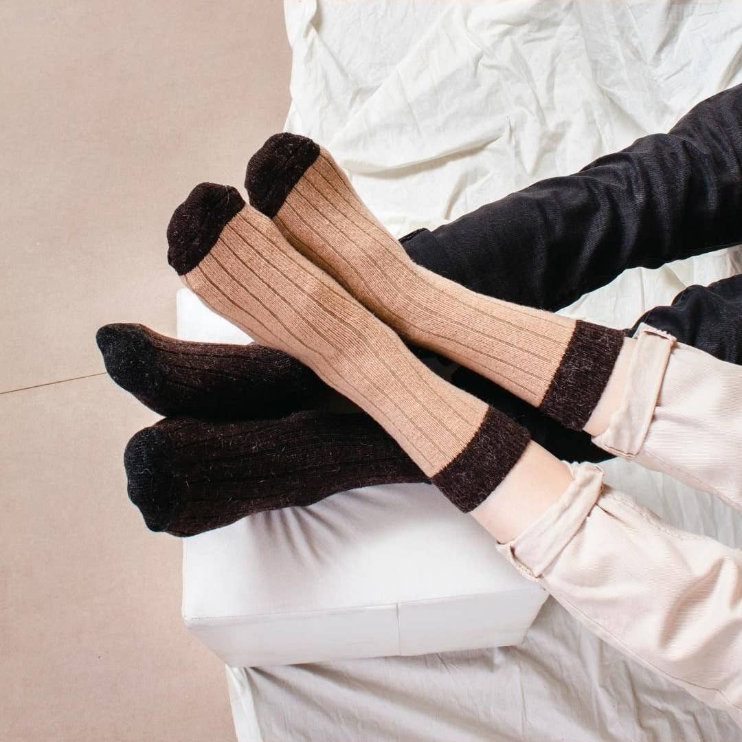 Alpaca Socks Lumberjack's Favorite