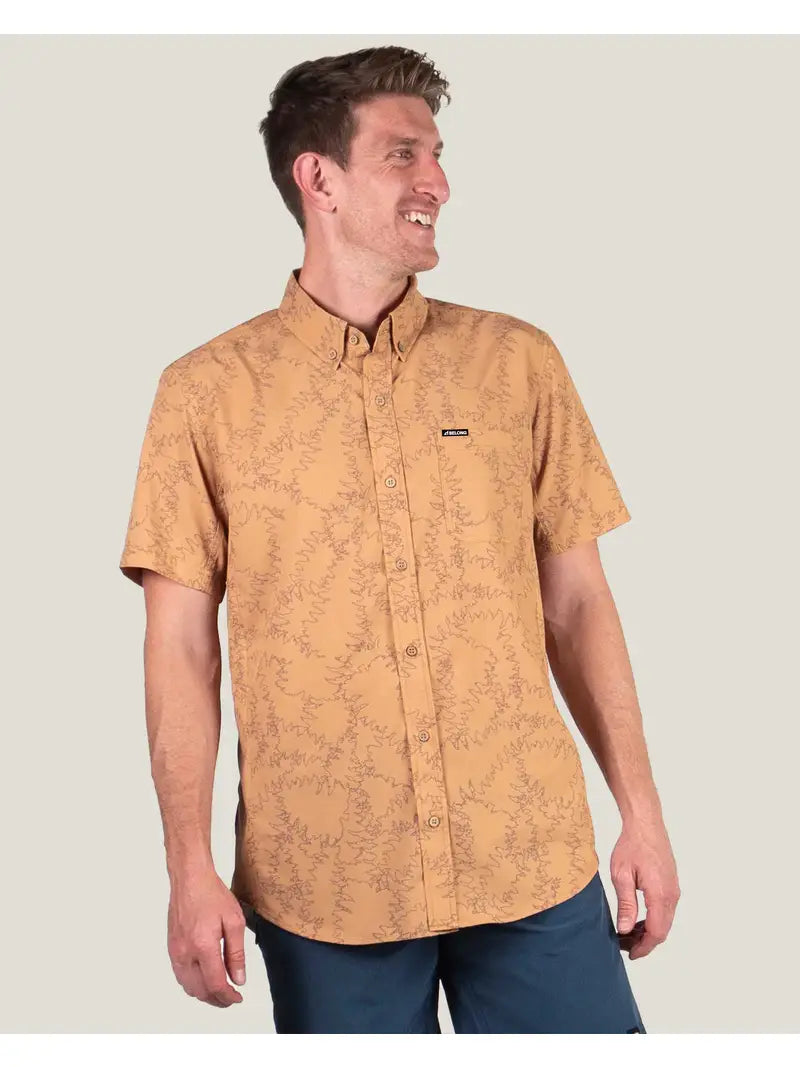 Vista Stretch Button Down Midsummer Piney