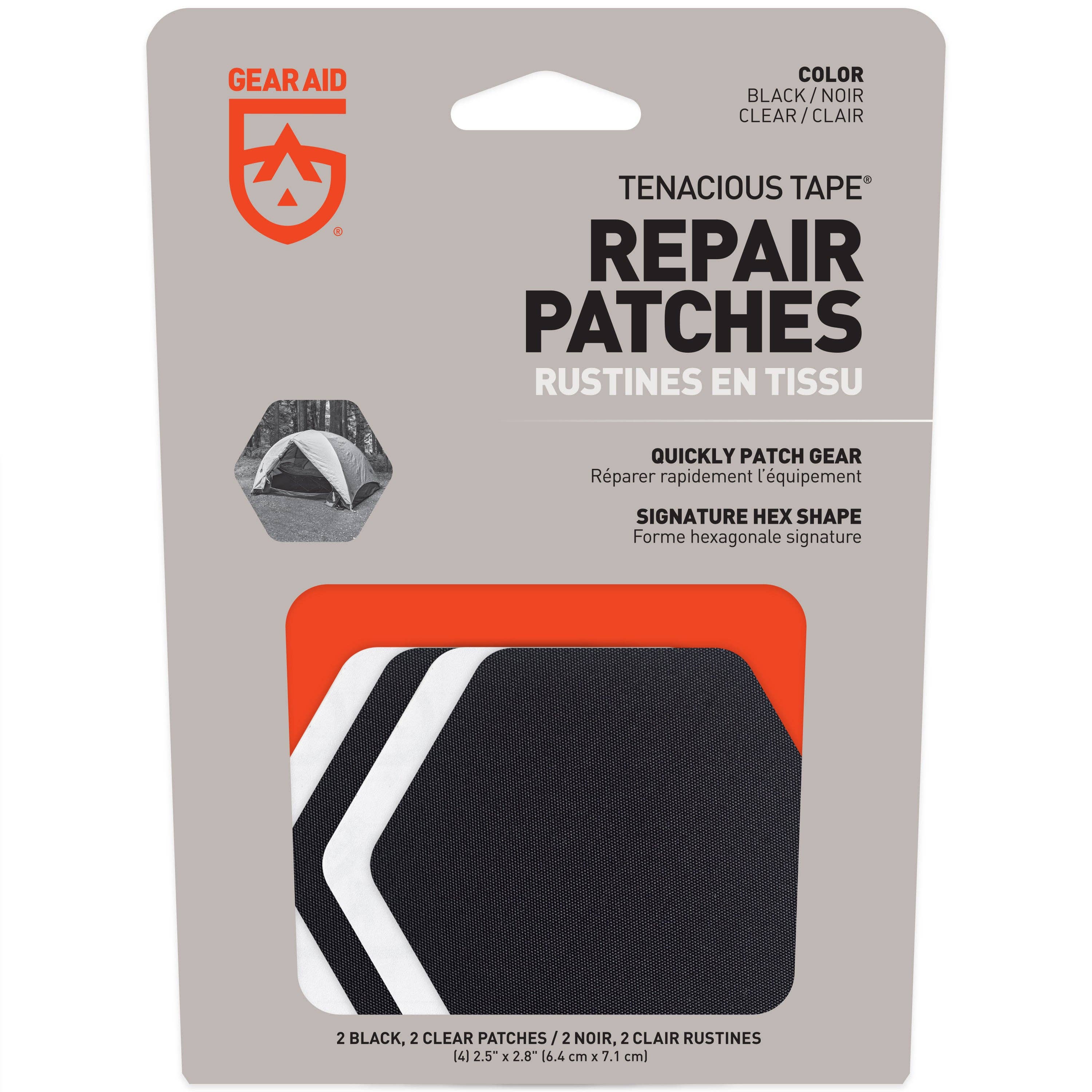 GEAR AID Tenacious Tape Hex Patches