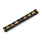 Wooden Element Mykonos- Wood & Metal Bracelet