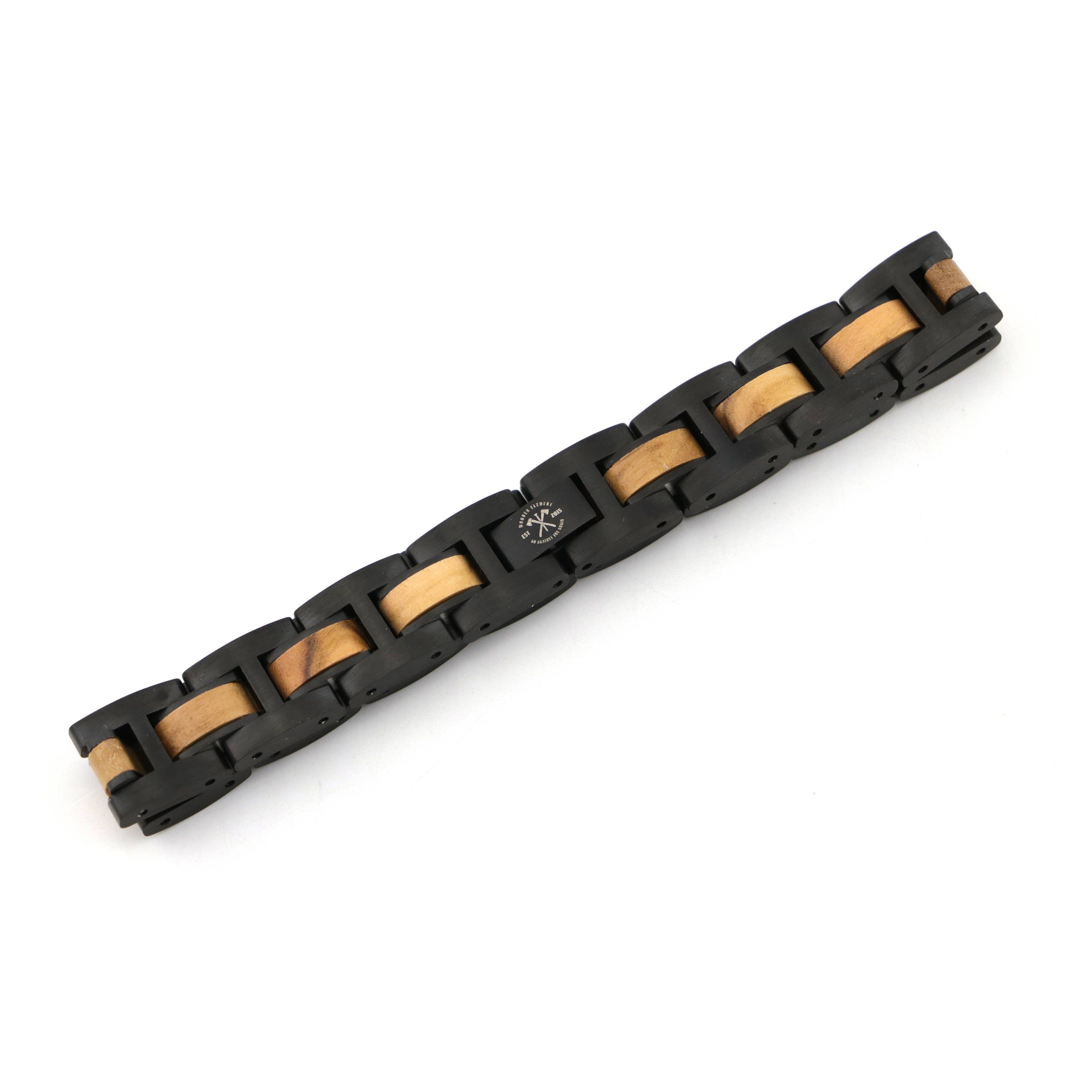 Mykonos- Wood & Metal Bracelet