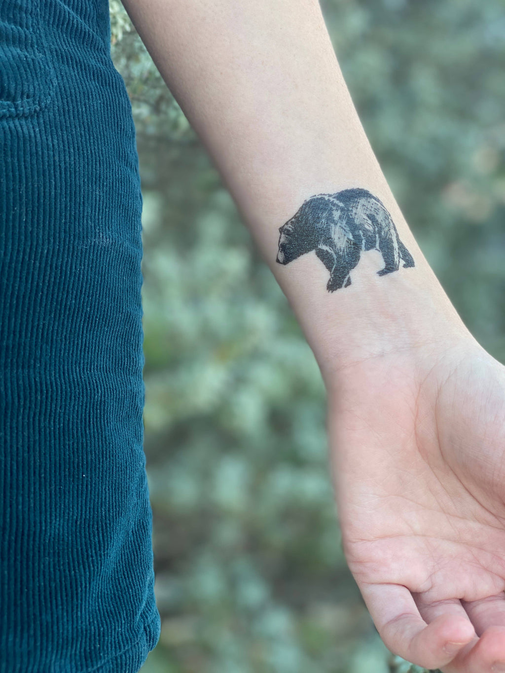 Forest Forage Temporary Tattoo: 2-Pack